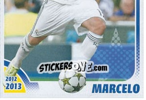 Cromo Marcelo - Real Madrid 2012-2013 - Panini