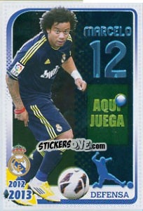 Sticker Marcelo - Real Madrid 2012-2013 n. 90 - Panini
