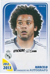 Sticker Marcelo - Real Madrid 2012-2013 n. 91 - Panini