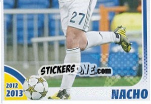 Sticker Nacho - Real Madrid 2012-2013 - Panini