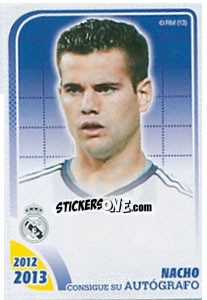 Sticker Nacho Fernández - Real Madrid 2012-2013 - Panini