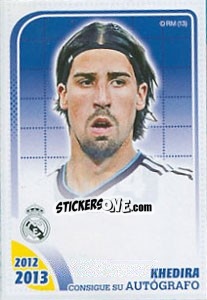 Sticker Khedira - Real Madrid 2012-2013 n. 104 - Panini
