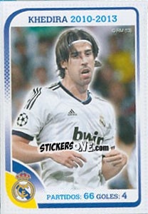 Sticker Khedira - Real Madrid 2012-2013 n. 106 - Panini