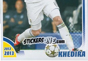 Cromo Khedira - Real Madrid 2012-2013 - Panini