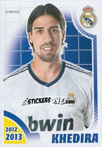 Sticker Khedira - Real Madrid 2012-2013 n. 109 - Panini