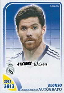 Sticker Xabi Alonso - Real Madrid 2012-2013 n. 115 - Panini