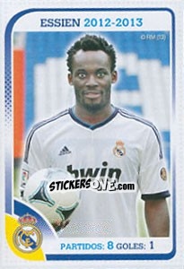 Sticker Essien - Real Madrid 2012-2013 n. 118 - Panini