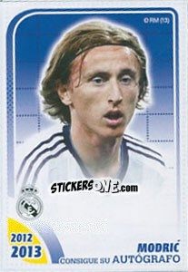 Sticker Modric - Real Madrid 2012-2013 n. 127 - Panini
