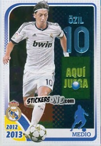 Sticker Özil - Real Madrid 2012-2013 n. 129 - Panini