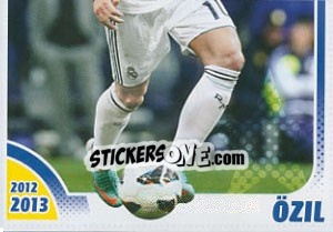 Sticker Özil - Real Madrid 2012-2013 n. 132 - Panini