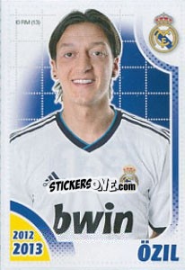 Sticker Özil - Real Madrid 2012-2013 n. 133 - Panini