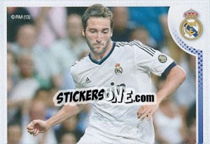 Cromo Higuaín - Real Madrid 2012-2013 - Panini