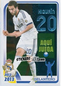 Sticker Higuaín - Real Madrid 2012-2013 - Panini