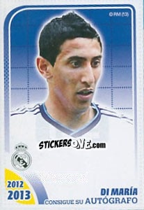 Sticker Di María - Real Madrid 2012-2013 n. 152 - Panini