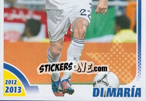 Sticker Di María - Real Madrid 2012-2013 n. 156 - Panini