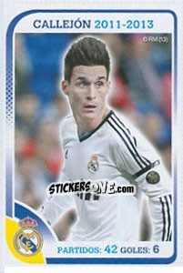 Sticker Callejón - Real Madrid 2012-2013 - Panini