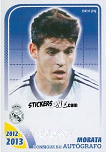 Sticker Morata - Real Madrid 2012-2013 n. 164 - Panini