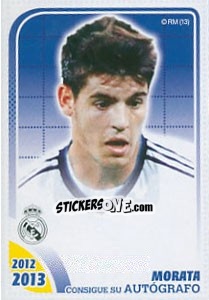 Sticker Morata - Real Madrid 2012-2013 - Panini