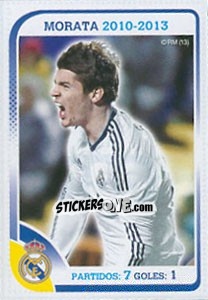Sticker Morata - Real Madrid 2012-2013 n. 166 - Panini