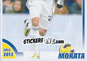 Sticker Morata - Real Madrid 2012-2013 n. 168 - Panini