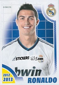 Sticker Cristiano Ronaldo - Real Madrid 2012-2013 n. 170 - Panini