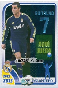 Sticker Cristiano Ronaldo - Real Madrid 2012-2013 n. 174 - Panini