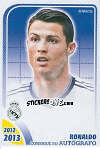 Figurina Cristiano Ronaldo - Real Madrid 2012-2013 - Panini