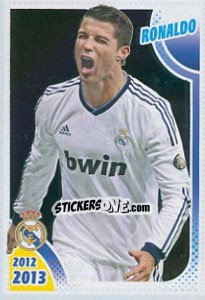 Sticker Cristiano Ronaldo - Real Madrid 2012-2013 n. 181 - Panini