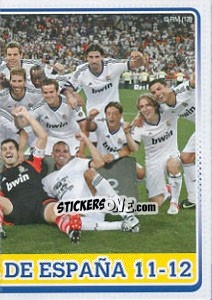 Sticker Supercopa de España 11-12 - Real Madrid 2012-2013 n. 187 - Panini