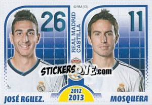 Sticker José Rodríguez / Mosquera - Real Madrid 2012-2013 n. 198 - Panini