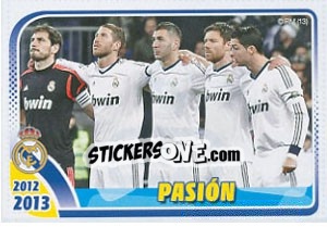 Cromo Pasión - Real Madrid 2012-2013 n. 206 - Panini