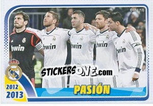 Figurina Pasión - Real Madrid 2012-2013 - Panini