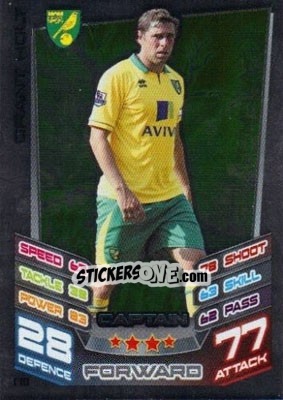 Cromo Grant Holt - English Premier League 2012-2013. Match Attax Extra - Topps