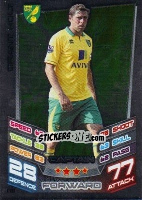 Sticker Grant Holt - English Premier League 2012-2013. Match Attax Extra n. C10 - Topps