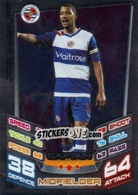 Sticker Jobi McAnuff - English Premier League 2012-2013. Match Attax Extra - Topps