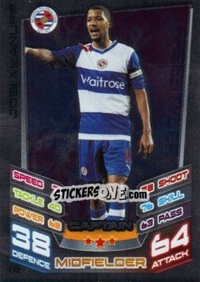 Sticker Jobi McAnuff - English Premier League 2012-2013. Match Attax Extra n. C12 - Topps