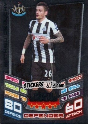 Sticker Mathieu Debuchy - English Premier League 2012-2013. Match Attax Extra - Topps