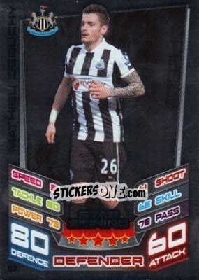 Sticker Mathieu Debuchy - English Premier League 2012-2013. Match Attax Extra n. S3 - Topps