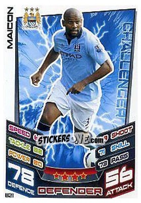 Sticker Maicon - English Premier League 2012-2013. Match Attax Extra n. U21 - Topps