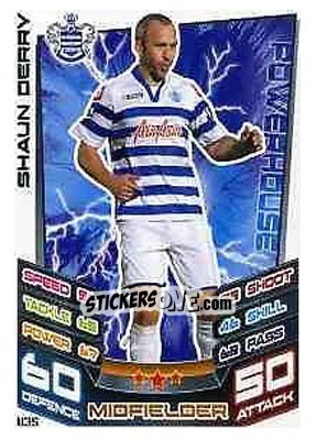 Sticker Shaun Derry - English Premier League 2012-2013. Match Attax Extra n. U35 - Topps
