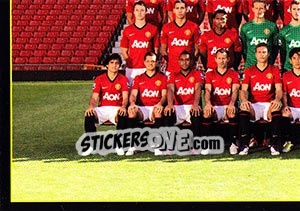 Sticker Team - Manchester United 2012-2013 n. 3 - Panini