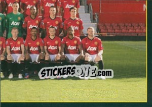 Sticker Team - Manchester United 2012-2013 n. 4 - Panini