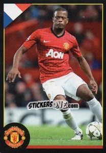 Sticker Patrice Evra - Manchester United 2012-2013 n. 7 - Panini