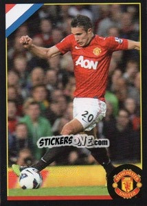 Sticker Robin van Persie - Manchester United 2012-2013 n. 13 - Panini