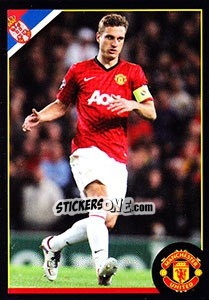 Sticker Nemanja Vidic - Manchester United 2012-2013 n. 14 - Panini
