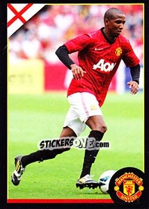 Sticker Ashley Young - Manchester United 2012-2013 n. 15 - Panini