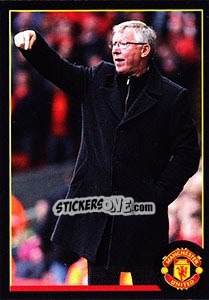 Sticker Sir Alex Ferguson - Manchester United 2012-2013 n. 19 - Panini