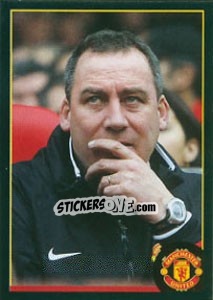 Figurina Rene Meulensteen - Manchester United 2012-2013 n. 20 - Panini