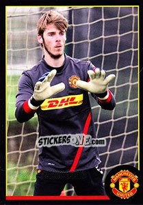Sticker David de Gea - Manchester United 2012-2013 n. 25 - Panini
