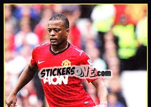 Sticker Patrice Evra - Manchester United 2012-2013 - Panini